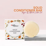 Buy Earth Rhythm Solid Conditioner Bar Argan & Black Castor Oil |Without Tin - 80 G - Purplle