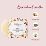 Buy Earth Rhythm Solid Conditioner Bar Argan & Black Castor Oil |Without Tin - 80 G - Purplle