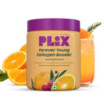 Buy PLIX Plant-Based Collagen, Advanced Anti-Ageing Formula for Skin Elasticity & Renewal, 100mg Hyaluronic Acid, 600mcg Retinol, 40mg Vitamin c, 90mg Silica - 25 Days (Orange Burst) - Purplle