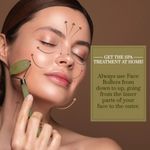 Buy Purplle Face Sculpting Green Jade Roller - Purplle
