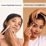 Buy Carmesi Natural Facial Hair Combo (1 Facial + 1 Eyebrow Razor) - Pack of 2 - Purplle