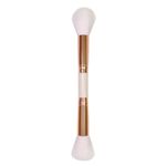 Buy NY Bae Pro Dual Brush- Foundation & Blush | Multipurpose | Smooth Blending | Even Application | Fine & Soft Bristles 1 Pc - Purplle