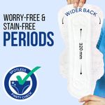 Buy everteen combo 40 XXL Dry Neem Safflower Sanitary Pads with Free Menstrual Period Pain Relief Cramps Roll- On (5ml) - Purplle