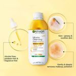 Buy Garnier Skin Naturals Micellar Cleansing Water, 400 ml - Waterproof Makeup Remover For All Skin Types - Purplle