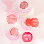 Buy Makeup Revolution Mousse Blusher Grapefruit Coral (6 gm) - Purplle