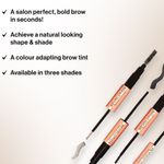 Buy Makeup Revolution Colour Adapt Brow Tint Light Brown (2.56 ml) - Purplle