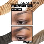 Buy Makeup Revolution Colour Adapt Brow Tint Dark Brown (2.56 ml) - Purplle