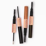 Buy Makeup Revolution Colour Adapt Brow Tint Dark Brown (2.56 ml) - Purplle