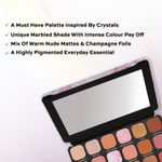 Buy Makeup Revolution Crystal Aura Forever Flawless Shadow Palette Rose Quartz (19.8 gm) - Purplle