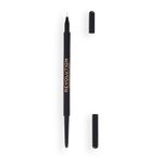 Buy Makeup Revolution Felt & Kohl Eyeliner White (0.33 gm) - Purplle