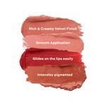 Buy Makeup Revolution Satin Kiss Lipstick Ruby Red (3.5 gm) - Purplle