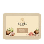 Buy Vagad's Khadi Vanilla & Coconut Soap 125gm | Replenishes dry & dull skin | | Free from Parabens | Silicon Free (Pack of 3) - Purplle