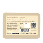 Buy Vagad's Khadi Vanilla & Coconut Soap 125gm | Replenishes dry & dull skin | | Free from Parabens | Silicon Free (Pack of 3) - Purplle