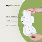 Buy Pee Safe Ultra Thin Sanitary Pads For Women (XXL) - Soft Wings & Leak Proof Overnight Protection (12 Pads) - Purplle