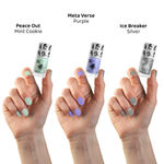 Buy Elitty Nail Polish Combo -Busting  (Mint Cookie ,Silver ,Purple) Combo of 3 - Purplle