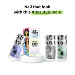 Buy Elitty Nail Polish Combo -Busting  (Mint Cookie ,Silver ,Purple) Combo of 3 - Purplle