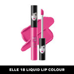 Buy Elle18 Liquid Lip Color Flashing Pink 5.6 ml - Purplle