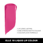 Buy Elle18 Liquid Lip Color Flashing Pink 5.6 ml - Purplle