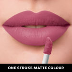 Buy Elle 18 Liquid Lip Color Mauve Opera 5.6ml - Purplle