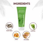 Buy Jovees Herbal Papaya & honey Face Scrub | With Honey, Neem & Chamomile Extract | For Normal to Dry Skin | Gently Removes Dead Skin | Improves Uneven Skin Tone | Paraben And Alcohol Free | 100 gm - Purplle