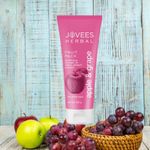 Buy Jovees Herbal Apple & Grape Fruit Pack | With Apple, Apricot & Peach Extracts | For Uneven Skin Tone | For All Skin Types | 120gm - Purplle
