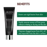 Buy Jovees Herbal Activated Charcoal Detoxifying Face Wash For Men/Women | Anti Pollution, Deep Pore Cleansing, Oil Control, Removes Dirt & Impurities | Suitable for Acne Prone Skin | For All Skin Types | Paraben & Alcohol Free | 120 ML (Pack of 1)  - Purplle