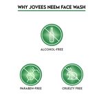 Buy Jovees Herbal Neem Face Wash For Acne and Pimple Care | For Men/Women | Bright, Clear and Glowing Skin | Paraben and Alcohol Free | 120 ML (Pack of 1) - Purplle