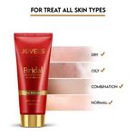 Buy Jovees Herbal Bridal Brightening Face Scrub With Turmeric, Honey & Pearl Millet Flour | For All Skin Types | Gently Remove Dead Skin | For Ultra Radiance 100gm - Purplle