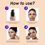 Buy Blue Heaven Flawless Duo - Foundation & Eyeliner -Honey | Skin Tint Foundation, Honey | Eyeliner, Black, Pack of 2 - Purplle