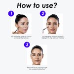 Buy Blue Heaven Glam & Chic Eye & Face Combo | Highlighter & Contour Duo Stick, Fairy Light | Eyeliner, Black | Pack of 2 - Purplle