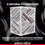 Buy Nature Sure Shikakai Powder 100g with Rose Water 50 ml - 2 Packs - Purplle
