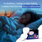 Buy everteen XXL Relax Nights Ultra Thin 40 Sanitary Pads with Neem and Safflower, Menstrual Cramps Roll-On Inside Pack - 1 Pack (40 Pads, 320mm) - Purplle