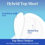 Buy everteen XXL Relax Nights Ultra Thin 40 Sanitary Pads with Neem and Safflower, Menstrual Cramps Roll-On Inside Pack - 1 Pack (40 Pads, 320mm) - Purplle