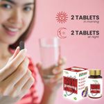 Buy Nature Sure Arjun Kavach Tablets for Healthy Heart in Men and Women - 90 Nos - Purplle