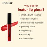 Buy Inatur Lip Gloss - Hottie (1.6 ml) - Purplle