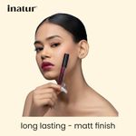 Buy Inatur Lip Gloss - Wine (1.6 ml) - Purplle