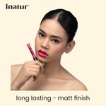 Buy Inatur Lip Gloss - Glam Pink (1.6 ml) - Purplle