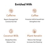 Buy mCaffeine Naked & Raw Latte Coffee Shampoo 250 ml - Purplle