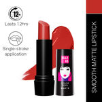 Buy Elle18 Color Pop Matte Lip Color, Rockstar Red, 4.3 gm - Purplle
