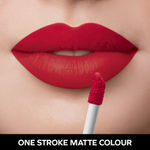 Buy Elle18 Liquid Lip Color|| Rhubarb Red|| 5.6 ml - Purplle