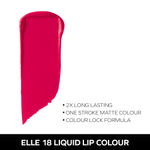 Buy Elle18 Liquid Lip Color, Pink Blossom, 5.6ml - Purplle