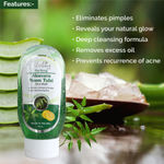 Buy Globus Aloe & Neem Face Wash (100 ml x 2) (Pack Of 2) - Purplle