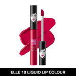 Buy Elle18 Liquid Lip Color|| Wanderlust Red|| 5.6 ml - Purplle