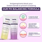 Buy Sanfe So pHresh pH Balancing Deo Creams| Smarter pack | Pack of 4 | For Underarms, Feet, Chest, Intimates & Skin Folds | Eliminates Body Odor| 20ml - Purplle