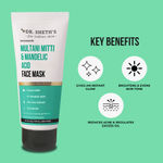 Buy Dr. Sheth's Multani Mitti & Mandelic Acid Face Mask - 50 gm - Purplle