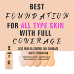 Buy Mattlook Zero Pore Oil Control Full Coverage Matte Foundation, Fair (45 ml) - Purplle