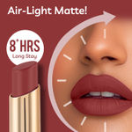 Buy Purplle Ultra HD Matte Lipstick - Brick Brown 14 - Purplle