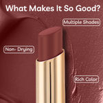 Buy Purplle Ultra HD Matte Lipstick - Brown Cocoa 02 (3.5 gm)  - Purplle