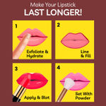Buy Purplle Ultra HD Matte Lipstick - Brown Cocoa 02 (3.5 gm)  - Purplle