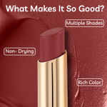 Buy Purplle Ultra HD Matte Lipstick - Dusty Lilac 06 (3.5 gm)  - Purplle